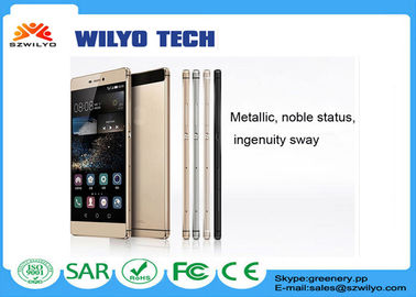 Άσπρο μέταλλο Smartphones με το διπλό πυρήνα 5 οθονών MT6572 ίντσας αρρενωπά 4.4 P8