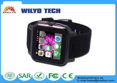 3.0Mp αρρενωπό Wristwatches, αρρενωπό κινητό ρολόι WZ15 τηλεοπτική οθόνη αφής συνομιλίας 1.54 ίντσας
